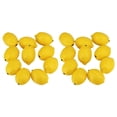 thumbnail image 2 of 60 Pcs Artificial Lemons Fake Lemons Faux Lemons Fruits in Yellow 3 Inch Long x 2 Inch Wide, 2 of 6