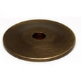 thumbnail image 3 of Alno A815-1P Traditional 1" Round Solid Brass Cabinet Knob Backplate - Black, 3 of 7