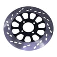 thumbnail image 1 of Motorcycle freno disco de disco placa rotor de freno de 220 mm accesorios resistentes resistentes a los rasguños 4 pernos de montaje de freno placa de, 1 of 8