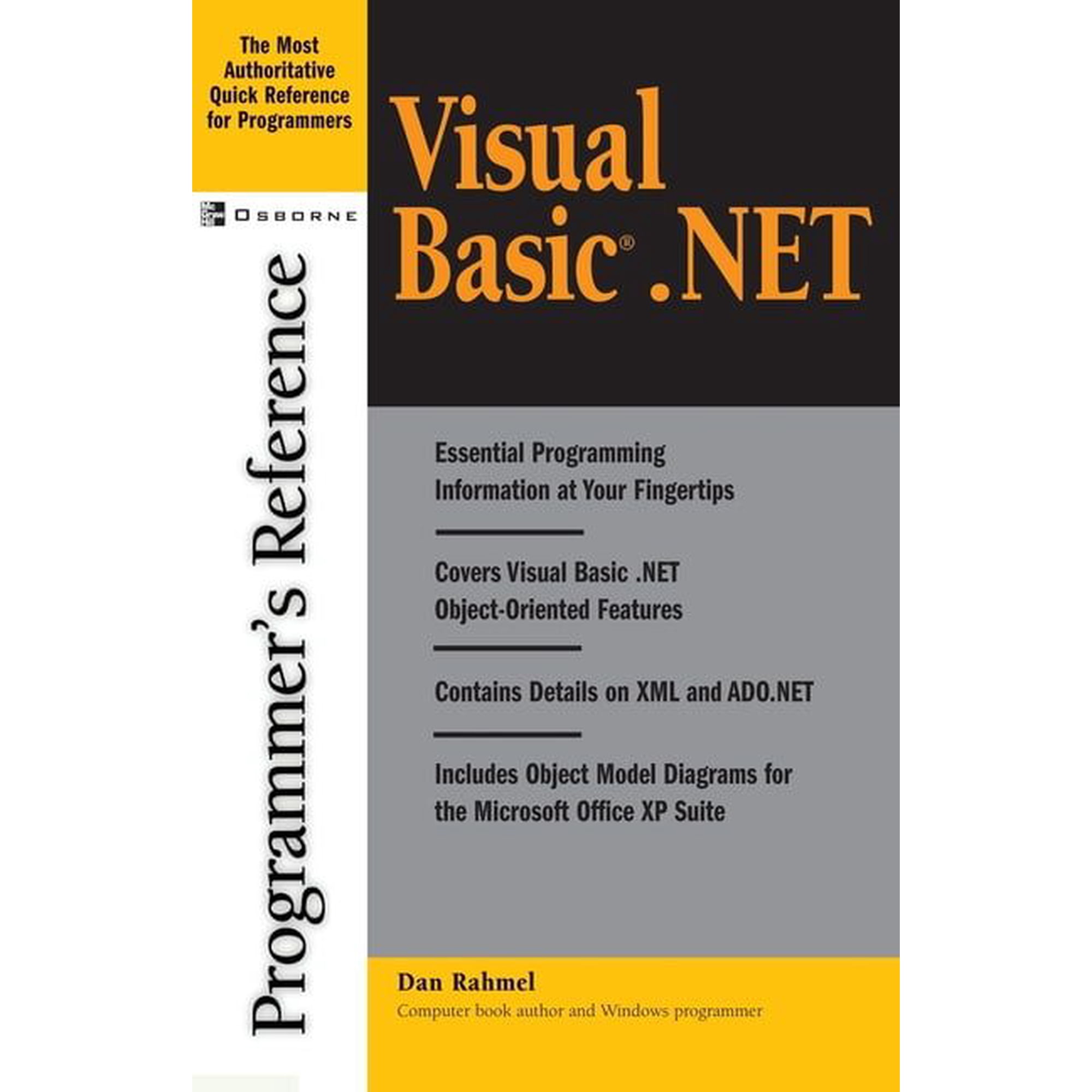 Programmer s Reference Visual Basic.Net Programmer s Reference (Paperback)
