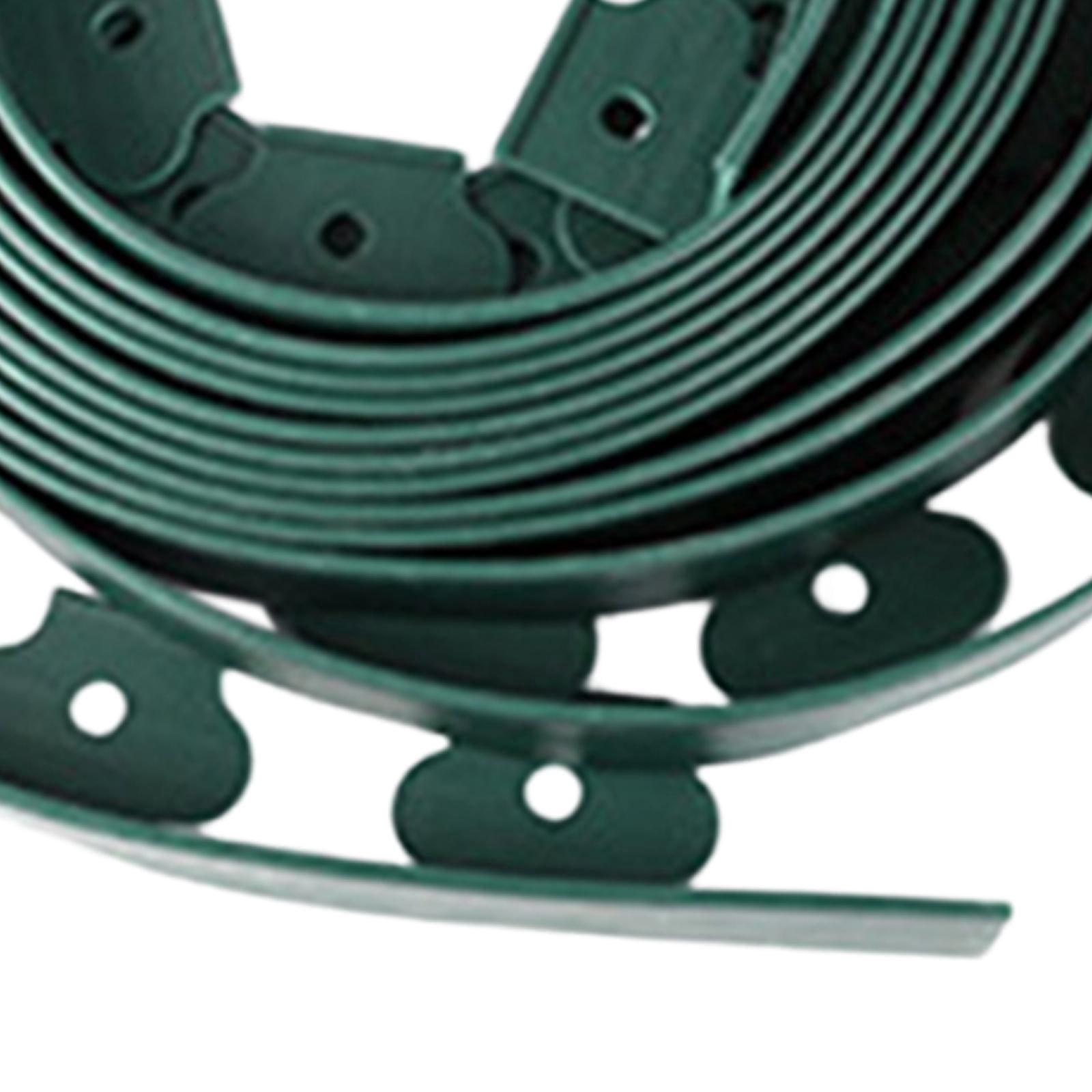 Landscaping Edging Garden Edging Coil Garden Landscape Edging Borders for Lawn Landscaping 5cm Green