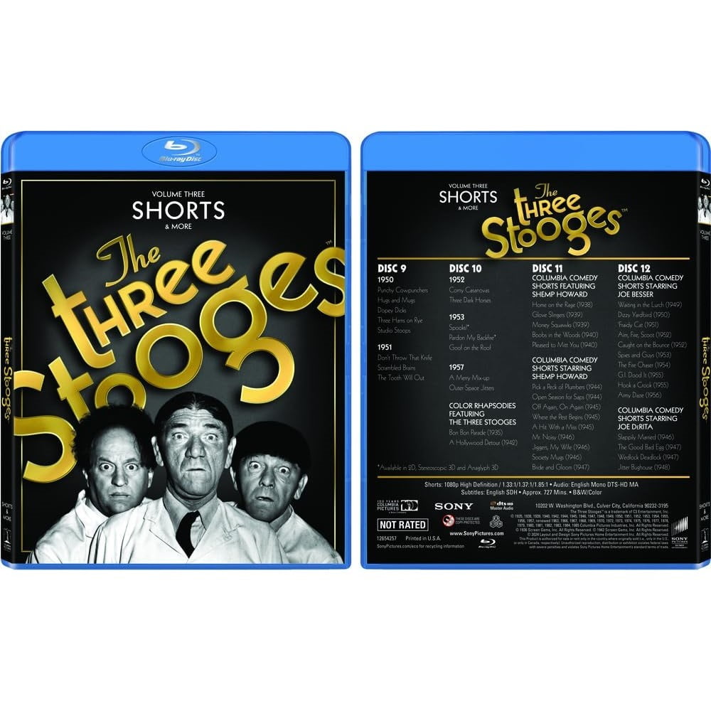 Three Stooges The Collection (Blu-ray) New - Walmart.com