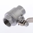 thumbnail image 2 of Válvu De Bo Válvus De Bo Válvus De Bo Conectores De Agua Acero Inoxidable 304 Paso Tipo 304 Soledad Adaptador de válvula de bola de 2 piezas, 2 of 10