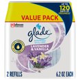 thumbnail image 1 of Glade Automatic Spray Refill, Air Freshener for Home and Bathroom, Lavender & Vanilla, 6.2 Oz, 2 Count, 1 of 5