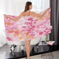 thumbnail image 7 of Colorful Leaves and Flowers Soft Cotton Towel Sets 2 Piece, 1 Bath Towel 1 Hand Towel Quick Dry Highly Absorbent Bath Towels Washcloths for Bathroom, Gym, Hotel, and Spa, 7 of 7