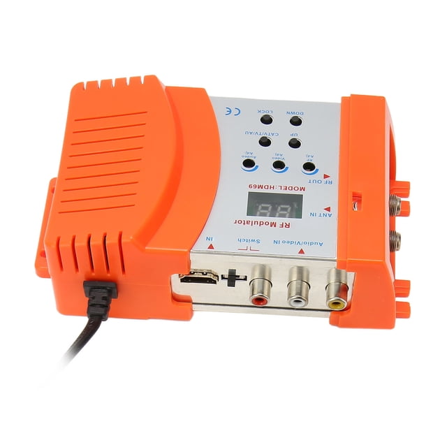 Modulador RF digital Bling Bling para interfaz multimedia HD PAL NTSC y convertidor de AV a RF