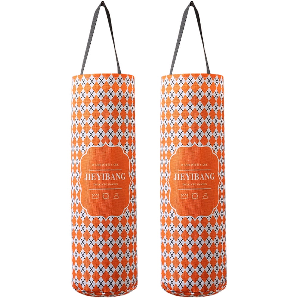 2 Packs Plastic Bag Holder, Grocery Bag Holder Trash Bags, Storage for