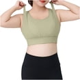 thumbnail image 6 of Paiwinds Women's High Impact Sports Bra with Wide Straps and Back Hook Closure Shockproof Full Coverage Workout Bra for Running Gym Yoga, 6 of 9