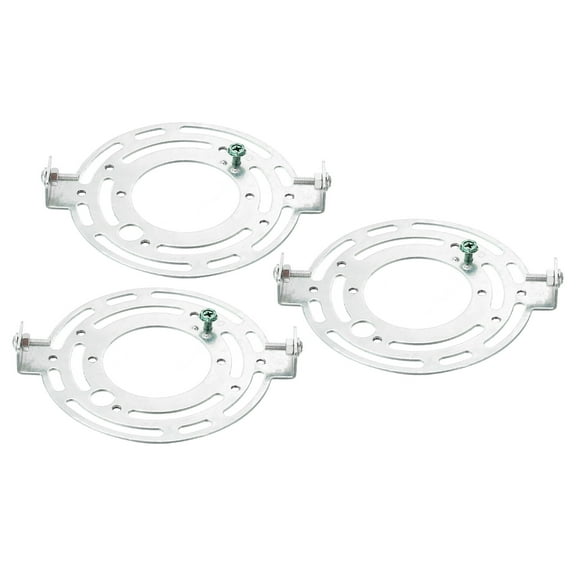 Uxcell 126mm (4.96") Universal Light Fixture Mounting Bracket Kit, 3set Light Crossbar Plate for Close To Ceiling Light