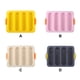 thumbnail image 4 of Wosthever Molde de pan Bandeja para hornear pasteles flexibles Molde de pastel de chocolate reutilizable Pan Panadería Restaurante Accesorio para Cocina y Comedor Rosa Wosthever HA028546-02, 4 of 6