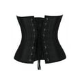 thumbnail image 5 of Women Sexy Corset Underbust Waist Trainer Corsets Gothic Clothing Corset Bustier Corpetes Black/Nude Plus Size S-6XL, 5 of 8