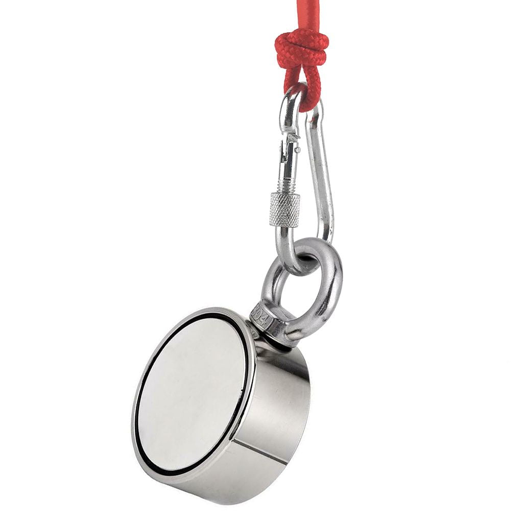 Gustave 1300L Neodymium Steel 1300 lbs Max Weight, Double-Sided Lifting Magnet