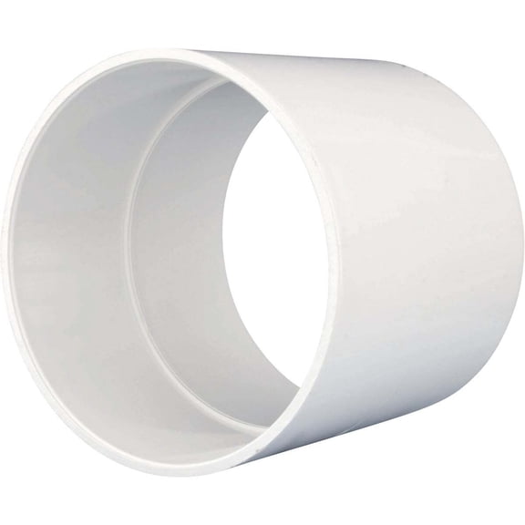 Charlotte Pipe & Foundry PVC011000600HA PVC-Dwv Coupling 3 in. Bulk