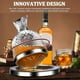 thumbnail image 4 of Decantador de Vino Tinto 50oz/1500ml, Decantador de Jarra de Vino Hecho de Cristal Sin Plomo, Decantadores Giratorios de 360° para Whisky, 4 of 5