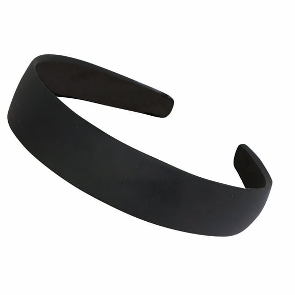 VANIDO Women Wide Elastic Fashion Headbands HeadBand Hair Accessories Thick Headwear for Women Girls Hair Band Black
