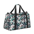 thumbnail image 2 of Balery Cute Poodle Dog Bolsa de Gimnasio para Mujeres, Bolsa de Viaje con Bolsillo Húmedo, Bolsa de Fin de Semana para Mujeres, Bolsa de Viaje Resistente al Agua, 2 of 7