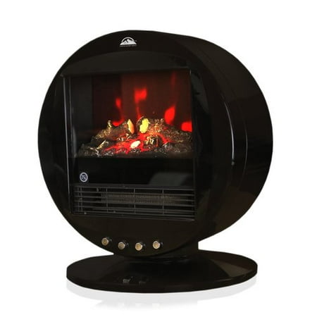 Himalayan Heat Portable Fireplace Heater- Red