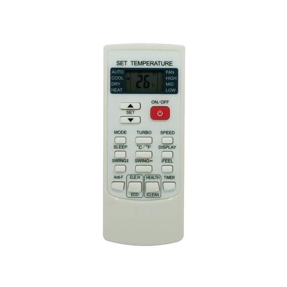 Sidaley Aire acondicionado Control remoto inalámbrico pantalla Digital A/C controlador interruptor hogar reemplazo para YKR-H/102E Videojuegos y accesorios