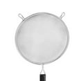 thumbnail image 4 of TrueCraftware – 6" Single Fine Mesh Strainer, Stainless Steel with 6-1/2" Black Plastic Handle, 4 of 5