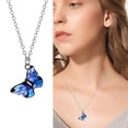 thumbnail image 2 of YUEHAO Necklaces & Pendants Butterfly Necklace Pendant For Women Pendant Women's Necklaces Birthday Gift For Mom Women Wife, 2 of 7