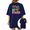 2-Navy Blue, variant on COZYMY Women's Spiritual Farmhouse Graphic Short Sleeve Shirt Soft Cotton Grey Crewneck Summer Tee