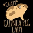 thumbnail image 3 of CafePress - Crazy Guinea Pig Lady Pajamas - Women's Dark Pajamas, 3 of 4