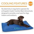 thumbnail image 6 of K&H Pet Products Coolin' Comfort Bed Blue Large 32 X 44 Inches, 6 of 9