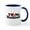 White/Navy Inside, variant on CafePress - I Love My Husband Mug - 11 oz Ceramic Mug - Novelty Coffee Tea Cup