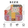 thumbnail image 4 of Pioneer Flower Floral Print Pattern Dish Drying Mat for Kitchen 1 Pack, Ultra Absorbent Microfiber Dishes Drainer Mats,16"x18", 4 of 6