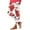 A-Red#workout clothes for women, variant on Women's Halloween Costumes, Leggings for Women High Waisted Sports Pant Funny Graphic Print Seamless Tight Trouser 50 Percent off Sales Today Red L
