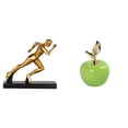 thumbnail image 1 of Estatua del corredor,Estatua de corredor,escultura de arte abstracto,figura,Estatua,Estatua de fruta artificial Escultura Artesanías,Colección de figuras de cerámica para decoración del hogar, 1 of 8