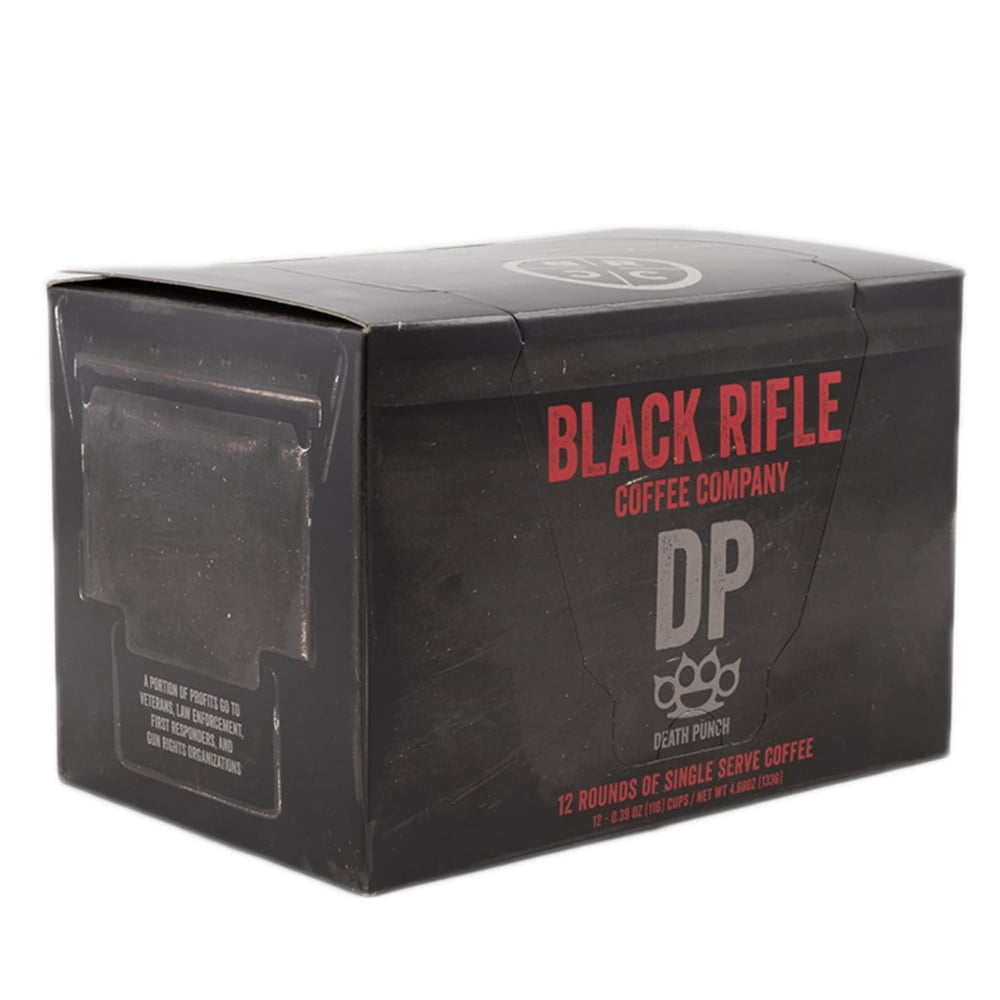 Black Rifle Coffee Company Death Punch Coffee Rounds for Single Serve