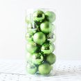 thumbnail image 2 of SDJMa 1.57" Christmas Ball Ornaments 24 Pcs Christmas Tree Decorations Shatterproof Hanging Christmas Small Colorful Ornament Balls for Holiday Party Wreath Tabletop Xmas Tree Decor, 2 of 7