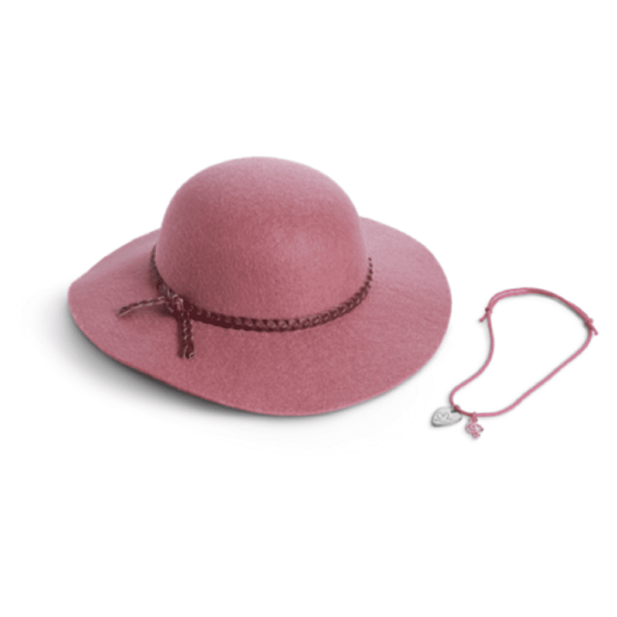 American Girl Tenney's Hat and Necklace for 18-inch Dolls