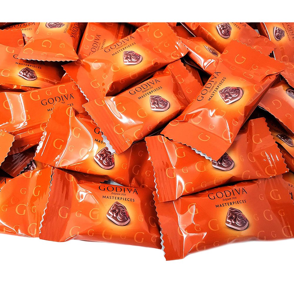 Godiva Masterpieces, Milk Chocolate Caramel Lions of Belgium