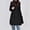 Womens Coats & Jackets Black, variant on Wool Winter Coats for Women Plus Size M-5X Trendy Turtleneck Button-Down Knitted Long Sleeve Peacoats Ladies Casual Solid Warm Outerwear
