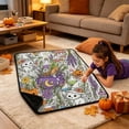 thumbnail image 4 of sruoe Halloween DIY Coloring Throw Blanket, Creative Hand‑Draw Craft, Halloween Home Decor, Halloween Themed Blanket for Sofa Couch Holiday Gathering, 4 of 6