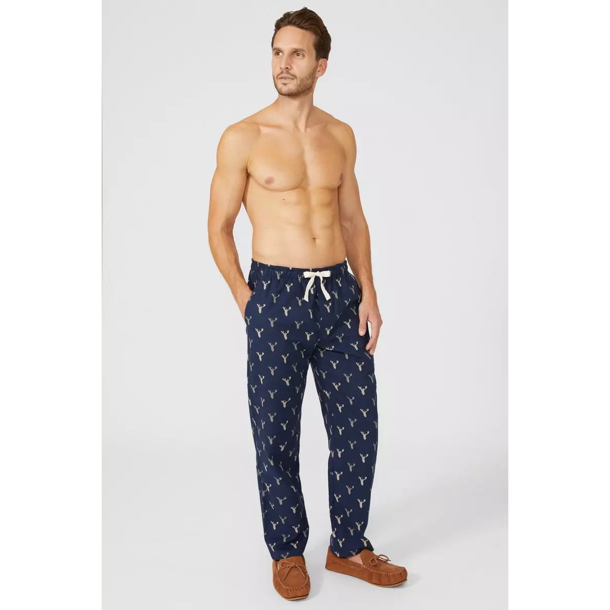 Debenhams Mens Brushed Stag Woven Lounge Pants Walmart