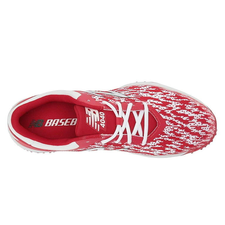 New Balance 4040v5 Turf Red White Walmart