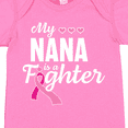 thumbnail image 4 of Inktastic Breast Cancer Awareness My Nana is a Fighter Boys or Girls Baby Bodysuit, 4 of 5