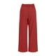 thumbnail image 5 of Pantalones holgados hasta los tobillos con nueve lazos en la cintura para mujer, moda primavera/verano, color liso, fácil cuidado, 5 of 7