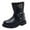 Black, variant on Ccpelsie Girl's Knee High Winter Riding Boots(Toddler/Little Kid/Big Kid)(Black,2)