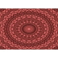 thumbnail image 1 of Ahgly Company Machine Washable Indoor Rectangle Transitional Tomato Red Area Rugs, 5' x 7', 1 of 7