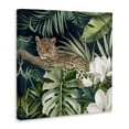 thumbnail image 4 of Stupell Industries Tropical Jungle Leopard Animals Painting Wrapped Canvas Art Print Wall Art, 17 x 17, 4 of 8