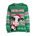thumbnail image 5 of Holiday Time Men's Cow Ugly Christmas Sweater with Long Sleeves, 5 of 5