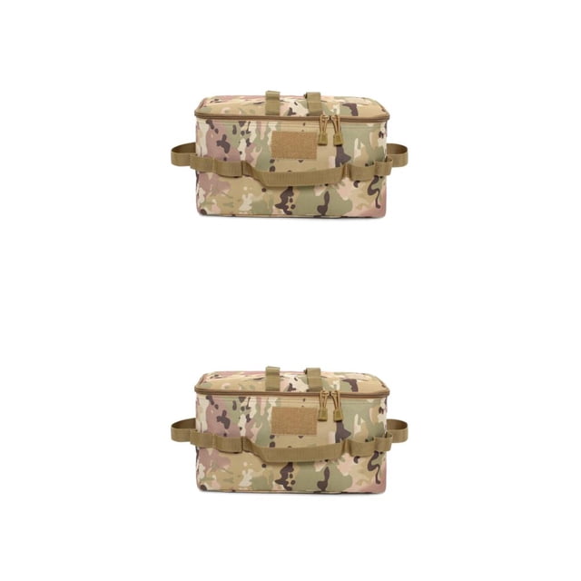 Wosthever Bolsa de almacenamiento para acampar de tela Oxford, repuesto portátil de rejilla múltiple, estufa de Picnic, quemador, bandeja, Type3 NO3