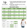 thumbnail image 6 of Womens Plus Size Tops Criss Cross V Neck Short Sleeve Summer Casual Blouses, Wine-2X, 6 of 6