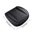 thumbnail image 4 of Viflosae Car Seat Cushion Seat Cushions Car Seat Cushion Car Seat Cushion Cover Breathable Leather Velvet Cushion Half Pack Adjustable Car Seat Cushion, 4 of 7