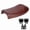 Brown, variant on Vintage Cafe Racer Motorcycle Seat Flat Saddle Cushion for CG125 GN CG CB400SS - Black Style B