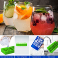 thumbnail image 3 of Bandeja para cubitos de hielo flexible, perfecta para whisky, cócteles o cualquier otra bebida., 3 of 5